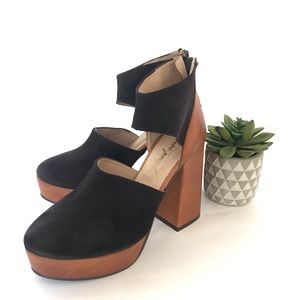 Free People Luxor Platform Heel Size 37